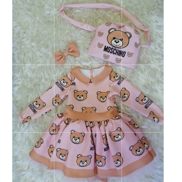 Other - Disigner Dress +bag +hairpin